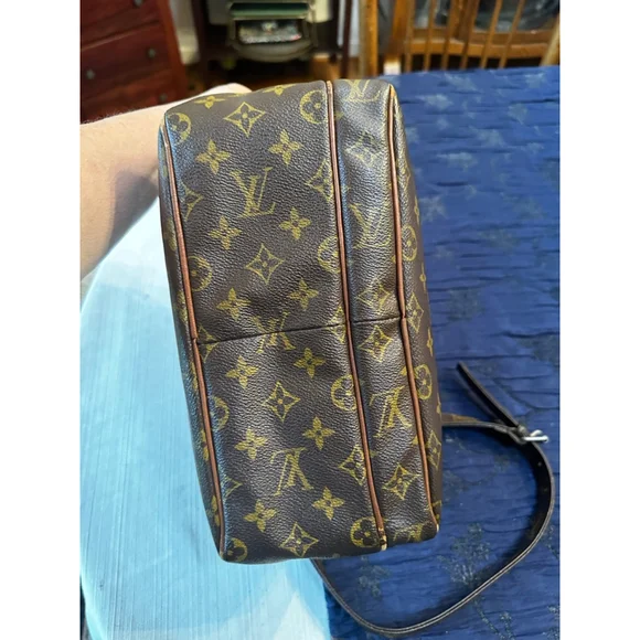 Louis Vuitton Brown & Tan Nile Monogram Crossbody Bag - Picture 12 of 15